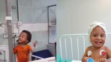 Miguel é um menino de 3 anos que viralizou ao cantar em hospital em que está internado.